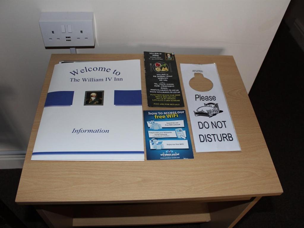 The William IV Hotel Norwich Ruang foto